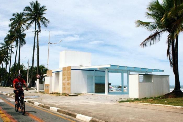 Apartamento Enseada Appartamento Guarujá Esterno foto